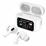White A9 Pro ANC AirPods with Screen - Image 8