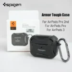 Airpods Protective Case | Pro 2/Pro/Airpods 3 Full Protective Case with Metal Hook - Image 7