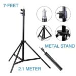 7 Ft Ring Light Stand for Photography & Video - Image 2