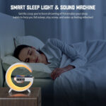 G63 Bluetooth Speaker Atmosphere Light Wireless Charger Bedside Music Wake-Up Light Bluetooth Sound Multiple Light Modes - Image 3