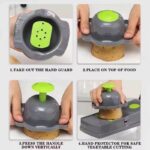 16-in-1 High-Quality Mandoline Slicer & Vegetable Chopper | Multifunctional Food Cutter, Grater & Shredder for Kitchen - Image 3