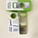 Multifunctional 5-Blade Vegetable Cutter & Grater | Random Colors - Image 7